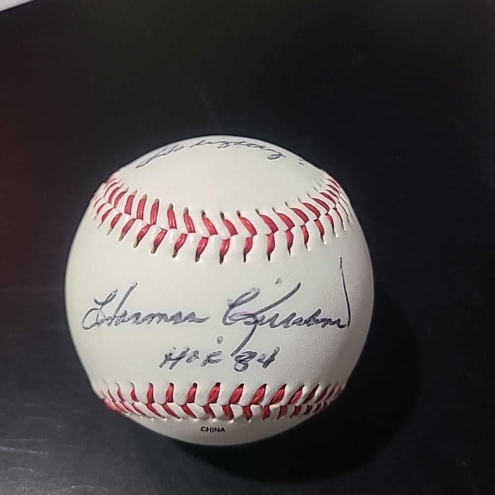 HARMON KILLEBREW signed MLB baseball HOF 84 auto - inscription - Diamondbacks